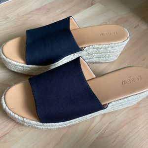 J Crew Slip-On Wedges